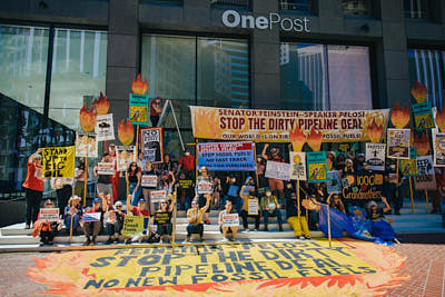 Ally Action: No Dirty Deal @ Sen. Feinstein's Office:September 1st, 2022